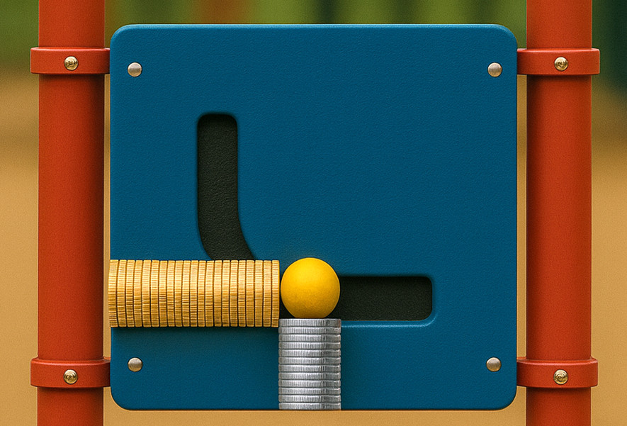 Maze Panel with coins